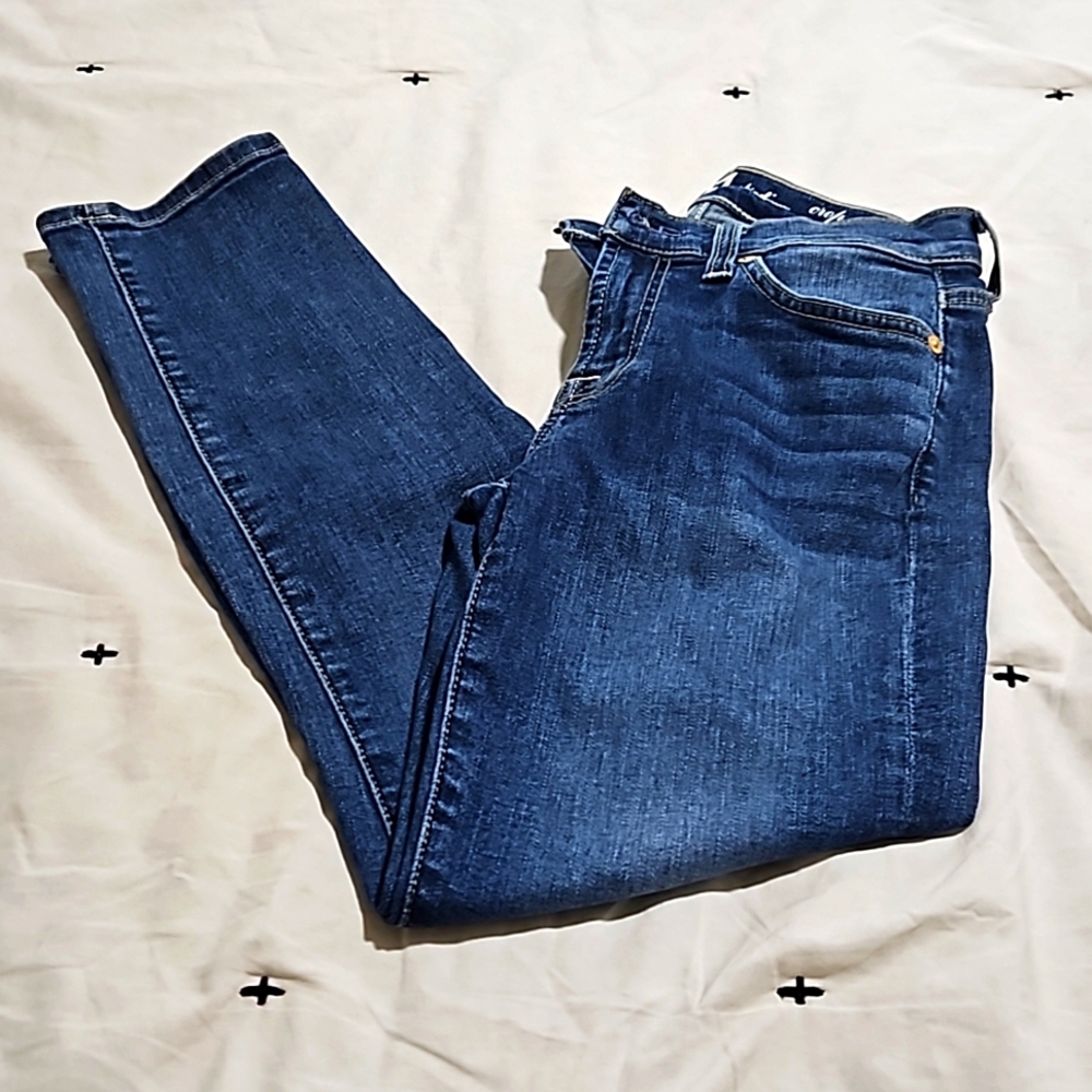 7 For all mankind crop roxanne Size 25.